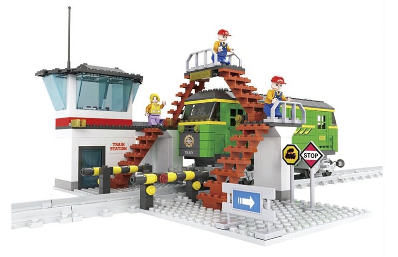 Building Block-Train Series: Train Maintenance Depot